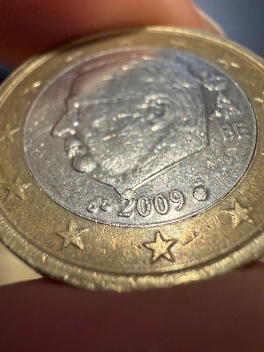 Moneta euro rara belgio - rara,