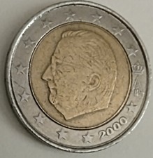 Moneta rara da 2 Euro 2000