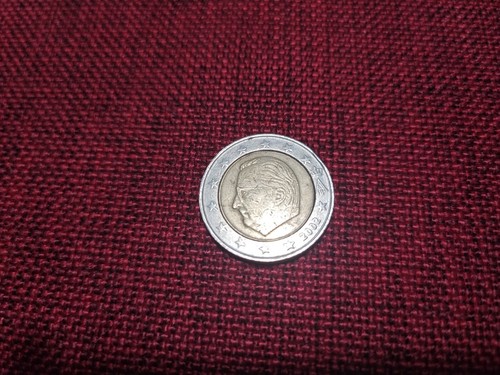 Moneta rara euro 2002 belgio - rara,