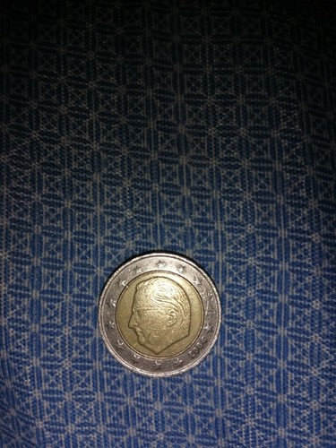 Moneta euro rara - moneta, belgio