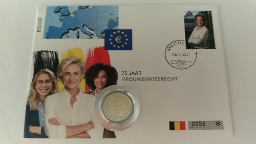 Euro numisbrief belgio 2023 - belgio,