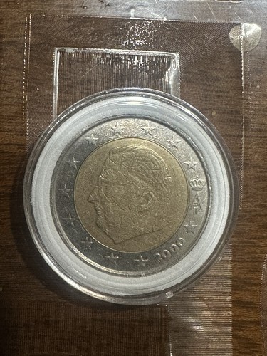 Moneta euro belgio rara - 2,