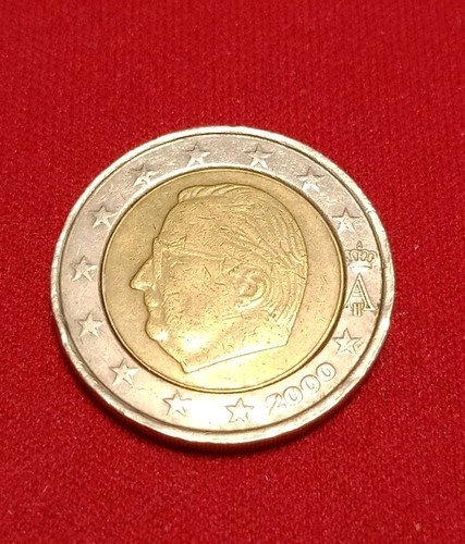 Moneta euro rara di re - moneta,
