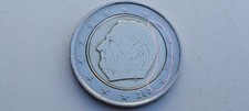 Rara moneta 2 euro Belgio anno