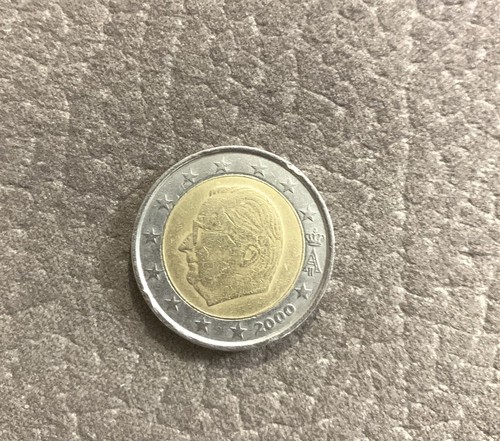 Euro belgio moneta rara - 2,