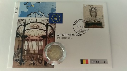 Euro numisbrief belgio - numisbrief,
