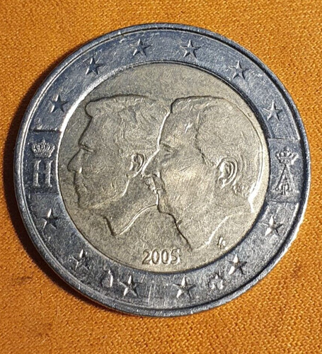 Moneta euro rara del 2005 - del,
