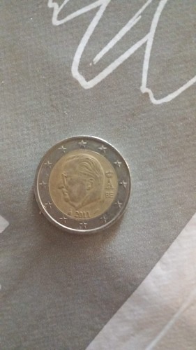 Moneta euro rara di re - rara,