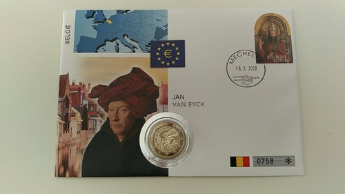 Euro numisbrief belgio 2020 - 2,