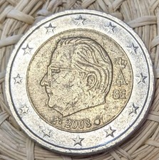 2 Euro Bélgica Belgio Rara